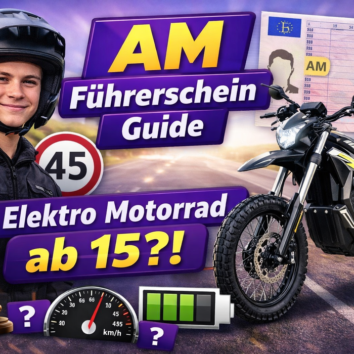 Elektro Motorrad mit AM Führerschein (2026)