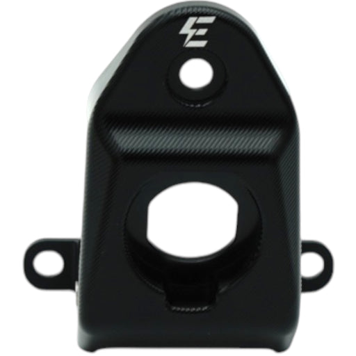 Black anodized motorcycle ignition switch housing USB Cover with mounting holes