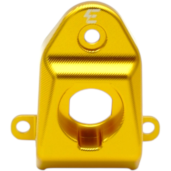 Gold anodized aluminum throttle mount bracket USB Cover for electric scooter