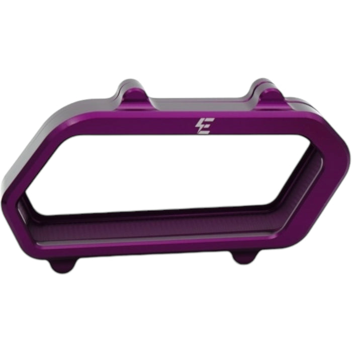 Purple aluminum digital display guard frame for electric dirt bike gauge
