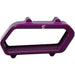 Purple aluminum digital display guard frame for electric dirt bike gauge