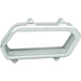White aluminum digital display guard frame for electric dirt bike gauge