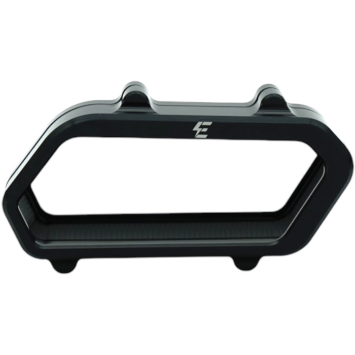 Black aluminum digital display guard frame for electric dirt bike gauge