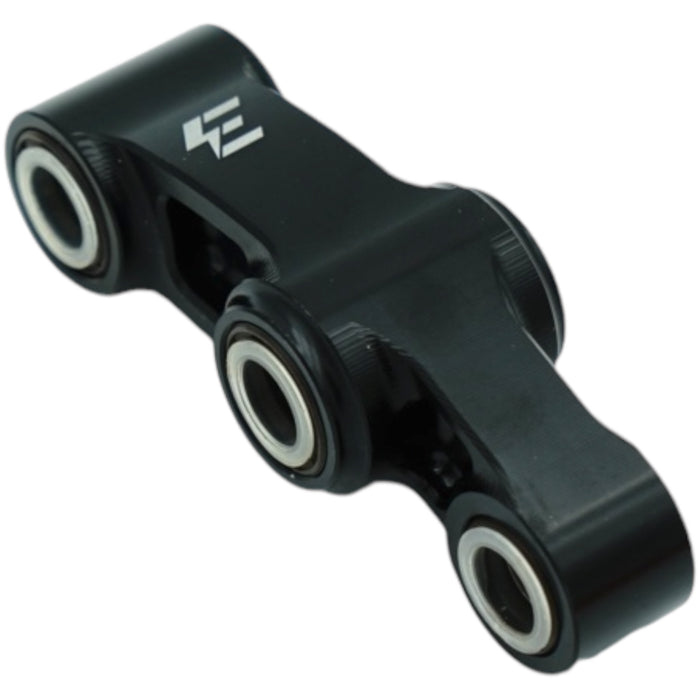 Black anodized suspension linkage with sealed bearings for electric scooter
