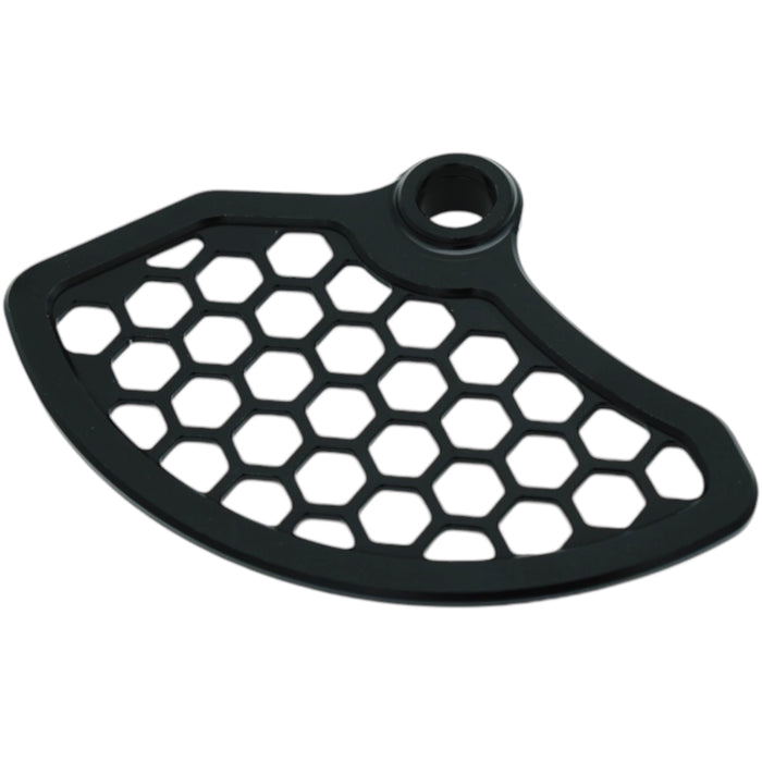 Black honeycomb motor guard plate for electric scooter wheel protection