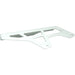 Silver CNC chain guard bracket for motorcycle or dirt bike (lightweight)