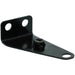 Black mounting bracket with nut and three bolt holes for motorcycle accessories