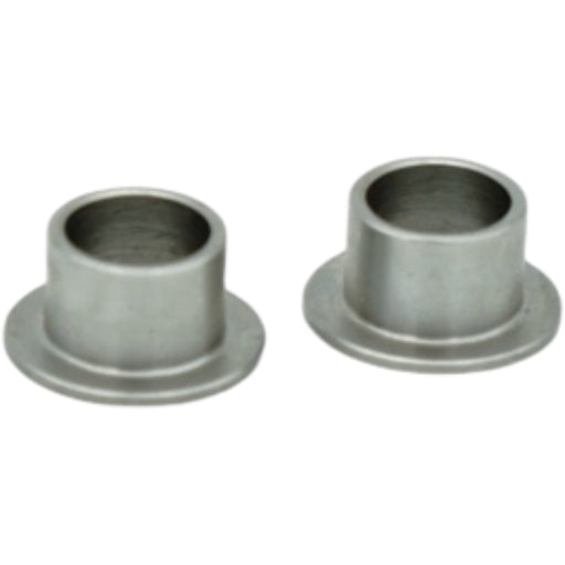 Pair of steel wheel spacer bushings for electric scooter hubs