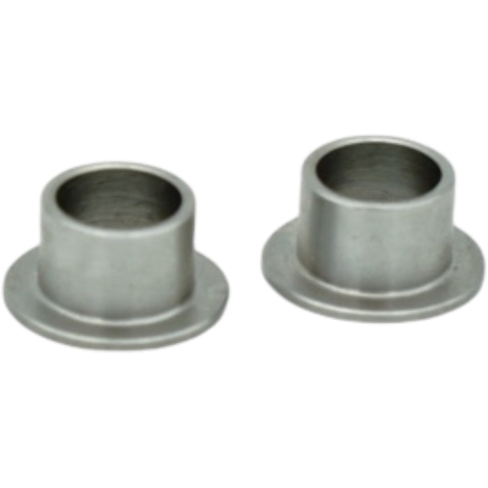 Pair of steel wheel spacer bushings for electric scooter hubs