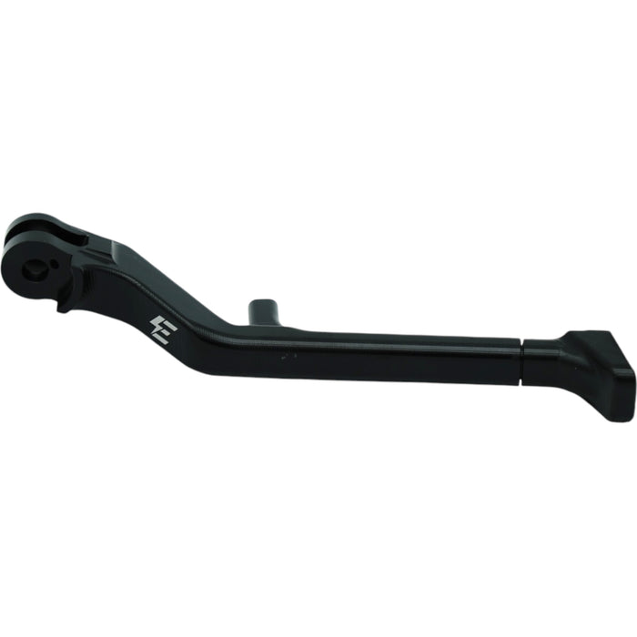 Black adjustable kickstand for Surron electric bike, anodized aluminum