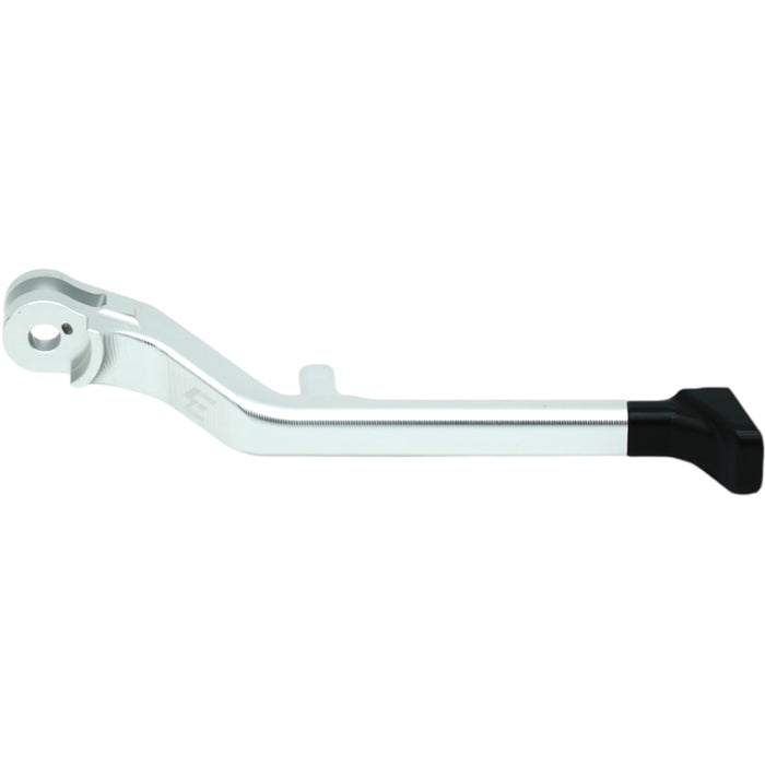 White adjustable kickstand for Surron electric bike, anodized aluminum