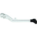 White adjustable kickstand for Surron electric bike, anodized aluminum