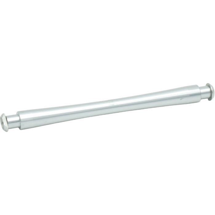 Silver axle pin rod for scooter swingarm or wheel mount, OEM replacement