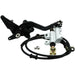 Rear brake pedal, master cylinder and cable kit for electric dirt bike