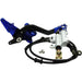 Blue rear brake lever and hydraulic master cylinder kit for e-bike
