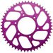 Purple anodized 50T sprocket for Surron electric bike drivetrain