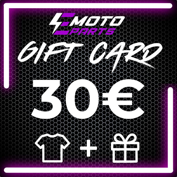 EmotoParts Geschenkgutschein + T-shirt