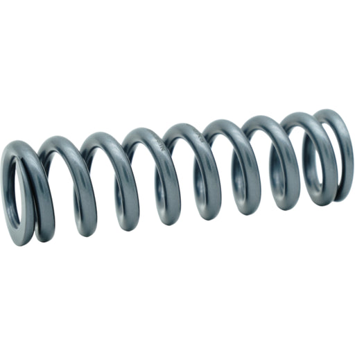 High-performance motorcycle clutch spring, steel compression coil under load