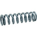 High-performance motorcycle clutch spring, steel compression coil under load