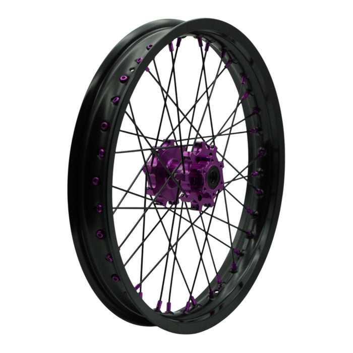 Emoto-Parts 19 / 16 Zoll Offroad Radsatz Schwarz / Lila