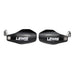 Lewis black motorcycle handguards with aluminum mount brackets