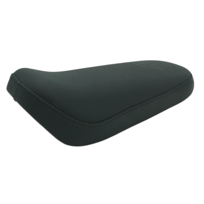 Black textured scooter seat pad replacement, universal motorcycle cushion