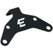 Black anodized mounting bracket with logo for electric dirt bike accessories