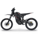 Side view of Talaria Sting MX5 electric off-road bike with black frame and tires