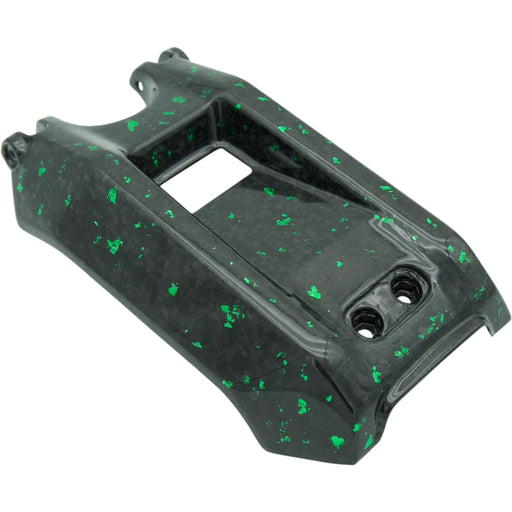 gruener  Forged Carbon Akkudeckel mit farbigen Flakes für die Surron Lightbee
