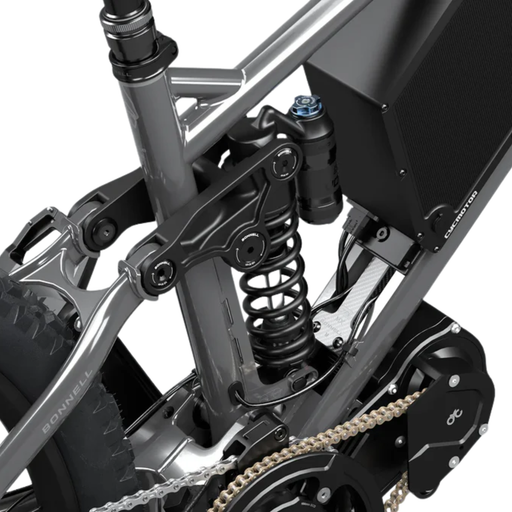 Fahrwerk und Dämpfer der Bonnell 775 MX im Detail