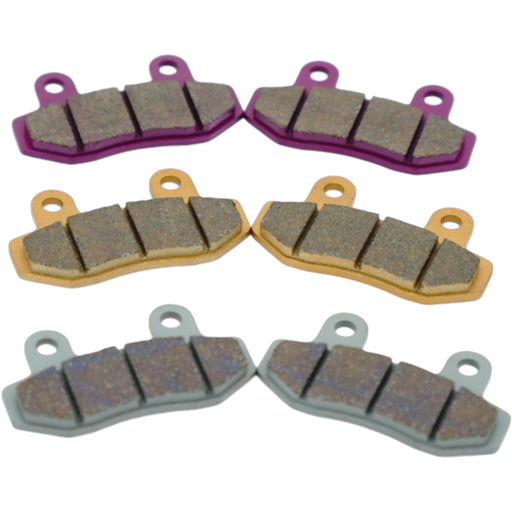 Gesinterte Bremsbeläge für Surron Ultra Bee – farbige Trägerplatten für Straße & Offroad

