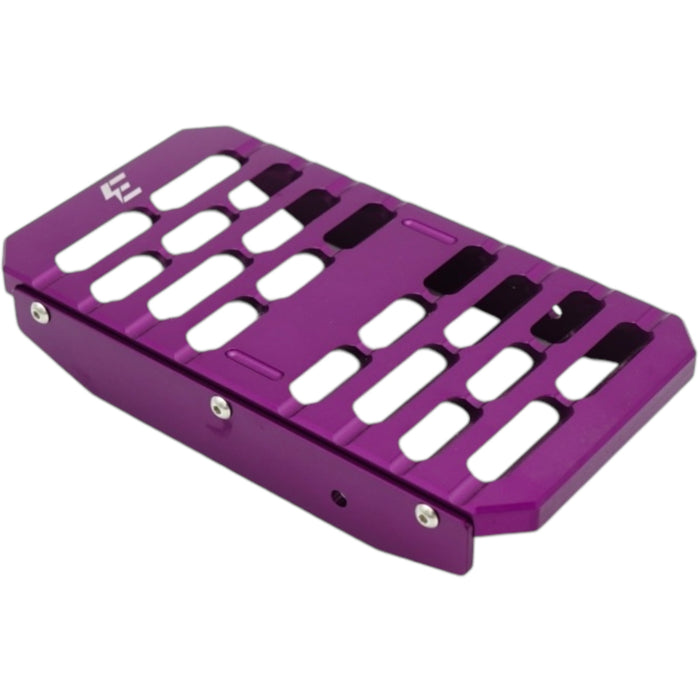 Lila eloxiertes Controller Cover aus CNC-gefrästem Aluminium für Lightbee
