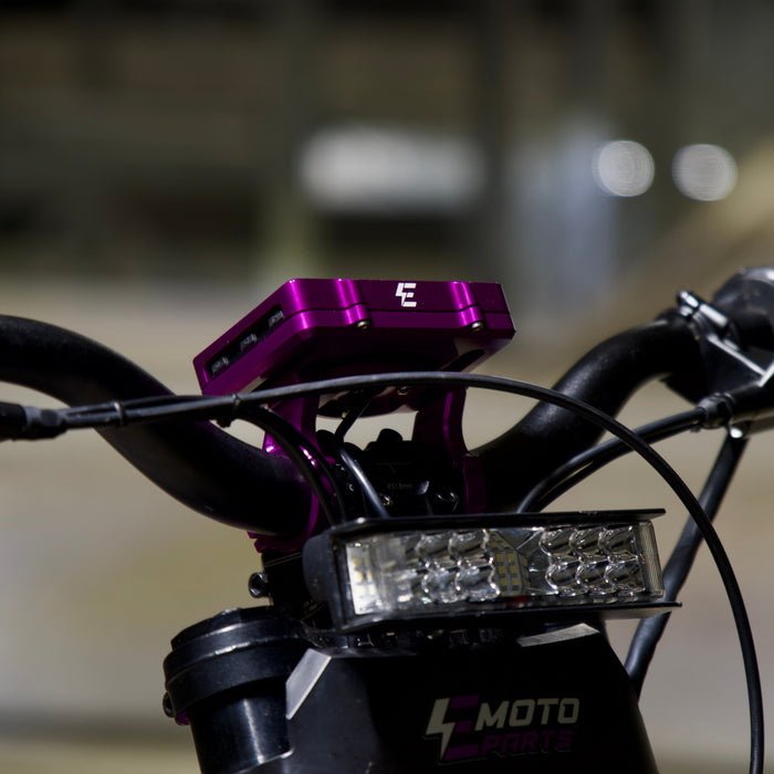 CNC-gefrästes Display Cover aus 6061 Aluminium für E-Ride Pro SS – eloxiert und robust