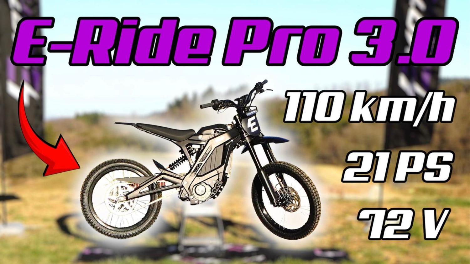E-Ride Pro SS 3.0 Testfahrt auf Offroad-Strecke – Emoto-Parts