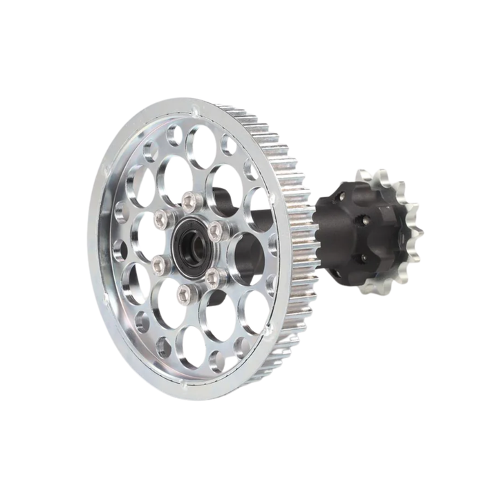 E-Ride Pro Antriebswelle Jackshaft Assembly mit Riemenscheibe und Kettenritzel