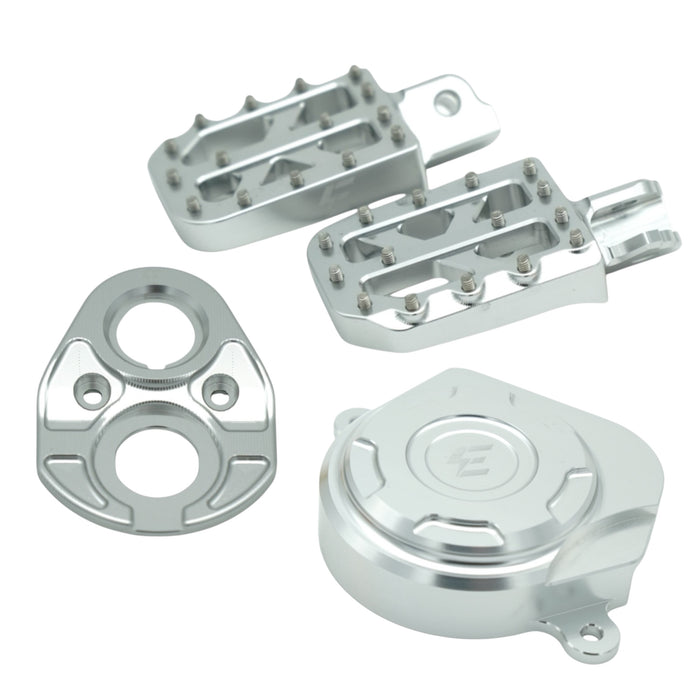 E-Ride Pro SS 3.0 Upgradekit S in Silber mit eloxierten Komponenten aus Aluminium