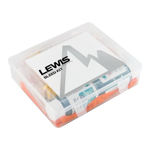 Lewis Bleed Kit – vollständiger Lieferumfang

