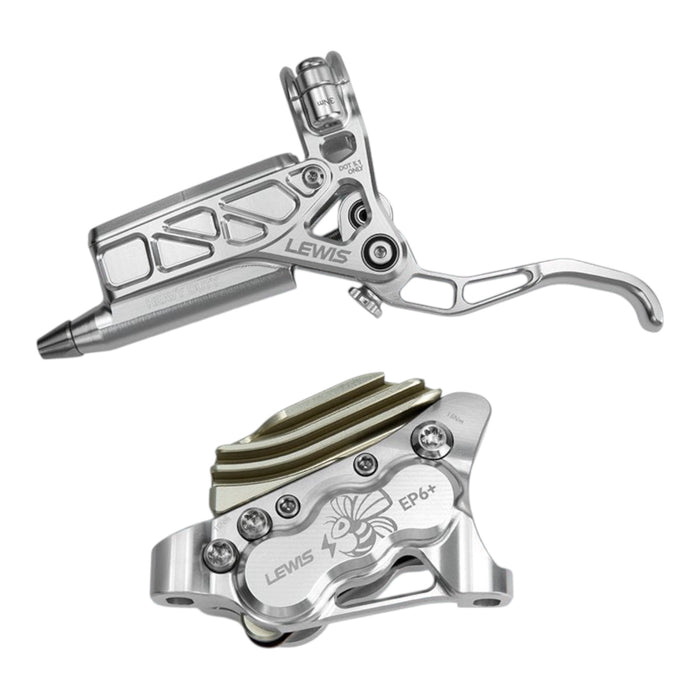 Lewis EP6+ Bremssattel mit Hebel in Silber
