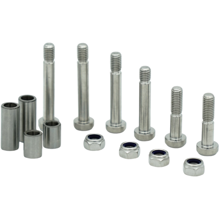 Linkage Bolt Kit für Surron Lightbee – CNC-gedrehte Edelstahl-Bolzen und Hülsen im Komplettset


