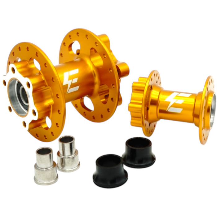Goldene CNC-Nabe 7075 für Surron, E-Ride und Talaria – OEM-kompatibel
