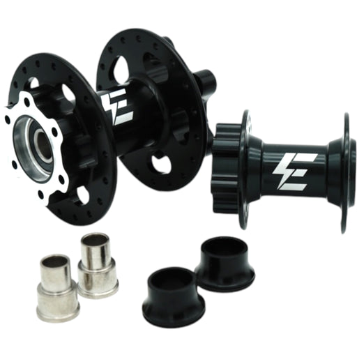 Schwarze CNC-Nabe für Surron, E-Ride Pro & Talaria aus 7075 Aluminium
