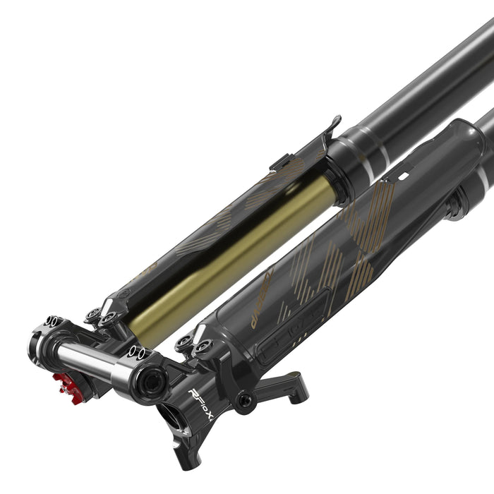 Detailansicht der angepassten Bremsaufnahme für E-Ride Modelle
