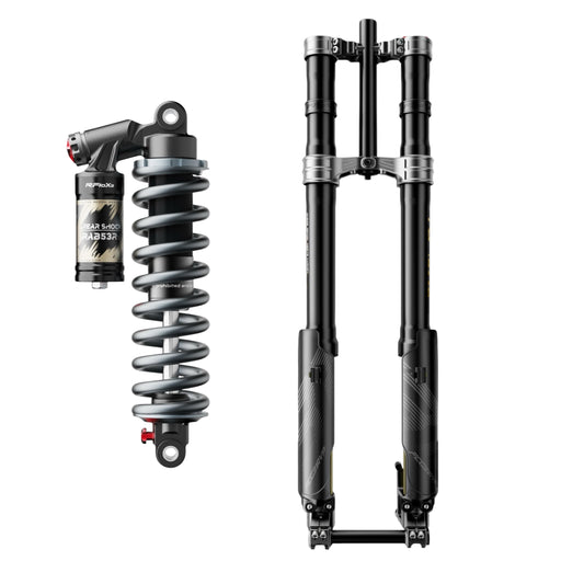 RFloXa Fahrwerksbundle 228mm fuer Surron mit Hawk 31 Pro und RAB53RV
