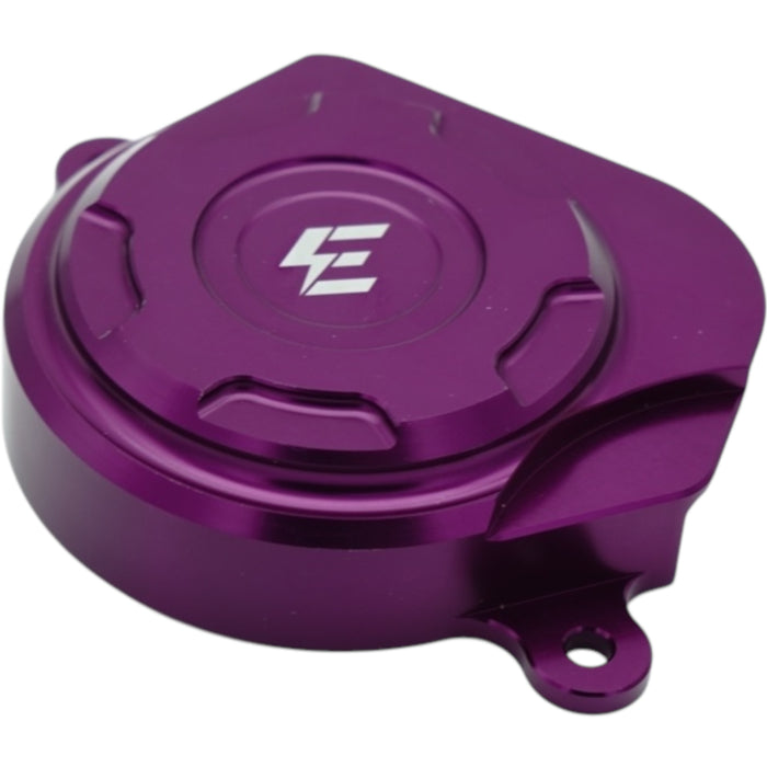 Lila CNC-Riemenschutz für E-Ride Pro SR – geschlossen & korrosionsbeständig
