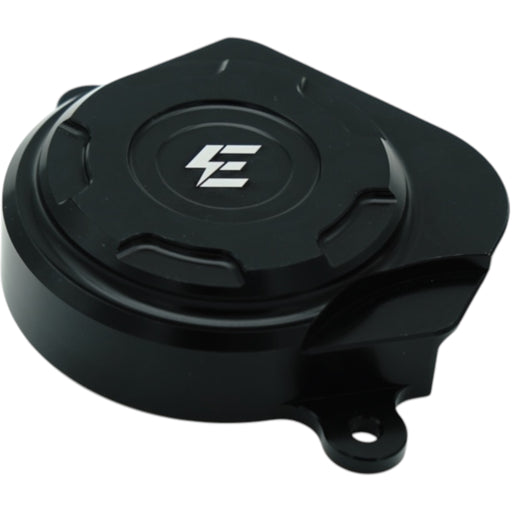 Schwarzer geschlossener Riemenschutz für E-Ride Pro aus CNC-6061 Aluminium
