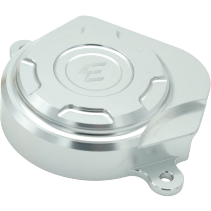 CNC-Alu Riemenschutz in Silber für E-Ride Pro SS – geschlossene Ausführung
