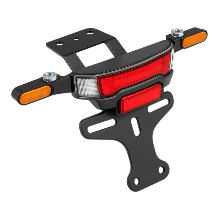 Kennzeichenhalter mit Rücklicht und Blinker für E-Ride Pro – L1E/L3E