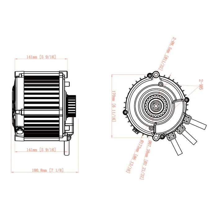 Ventus RYUGA Motor 52/81KW