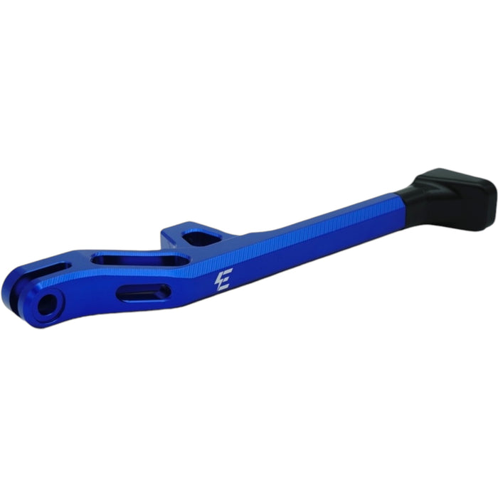 Blauer eloxierter Seitenständer aus CNC-6061-Alu für Surron & E-Ride Pro
