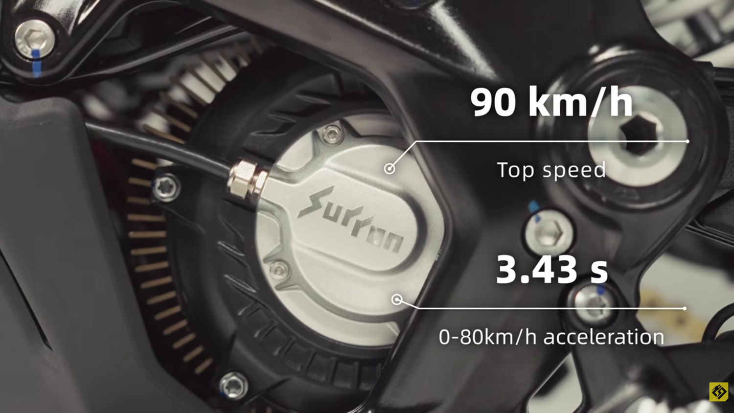 Hairpin-Elektromotor der Sur-Ron Light Bee 2 mit 24 kW Spitzenleistung.